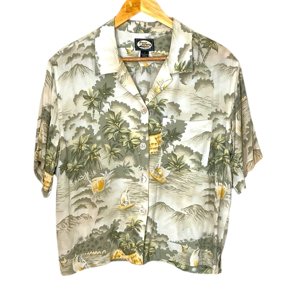 Tommy Bahama•Tropical Rayon Button Down Shirt